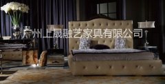 供应双人床bc002-广州上晟融艺家具